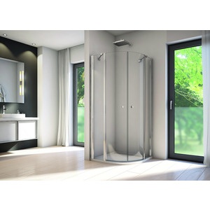 SanSwiss Cabina de dus semirotunda Solino 90x90x200cm