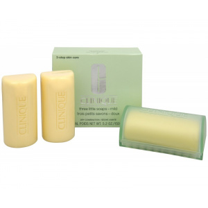Clinique Săpun facial de curațare pentru ten combinat și gras - 3 buc 3 x 50 g