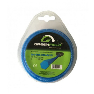 Green Field Fir din nailon hexagonal pentru motocoase 2.4mm