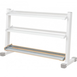 Impulse Fitness Cadru optional suport gantere IFDB4A, 124,2 x 24,4 x 7,4 cm