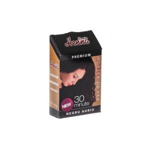 Henna Sonia Vopsea De Par Premium Negru Auriu 60gr Detalii Produs