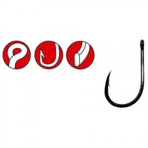 Gamakatsu Power Carp Ring Eye Nr.10/10Buc