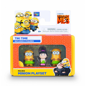 Minions DM3 Set 3 figurine, 3cm, div. personaje