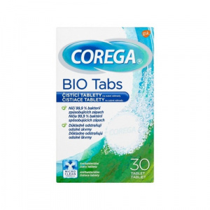 Corega Tablete de curățare dentară Bio Tabs 30 p