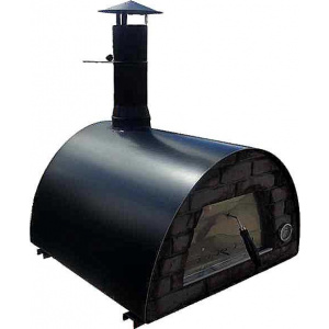 Maximus Cuptor traditional pentru pizza pe lemne negru MAXIMUSBLACK