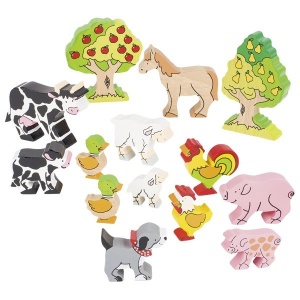 Goki Set 14 piese La ferma