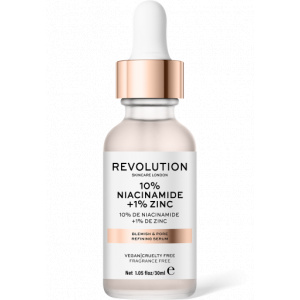 Revolution Skincare Blemish and Pore Refining Serum 10% Niacinamide + 1% Zinc ser 30 ml
