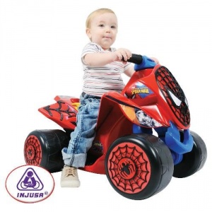 Injusa ATV copii Wings Spiderman Sense 6V (INJ7246)