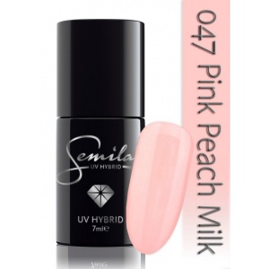 Semilac Gel de unghii 047 Pink Peach Milk
