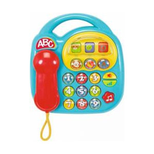 Simba Jucarie ABC Telefon muzical albastru