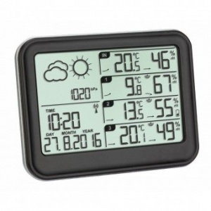 TFA-Dostmann Statie meteo cu 3 senzori wireless de exterior