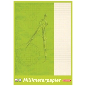Herlitz Hartie milimetrica A4 25 coli/top HZ0690404