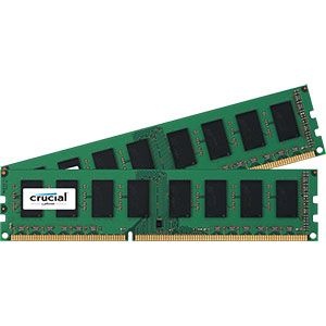 Crucial 8GB DDR3 1600MHz (2x 4GB) C11 CT2K51264BD160B