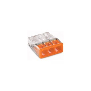 Wago Conectori doza cablu rigid 3 poli 0.5-2.5mm 2273-203