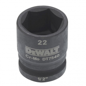DeWALT Cheie tubulara de impact 1/2 22 mm - DT7540
