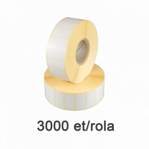 Raflatac-Budaval Role de etichete semilucioase 30x15mm, 3000 et./rola - 30X15X3000-SGP