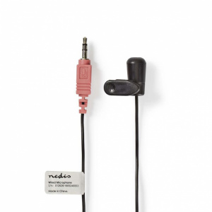 Nedis Microfon lavaliera cu clip jack 3.5mm