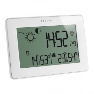 TFA-Dostmann Statie Meteo cu Transmitator Wireless White 35.1128.02