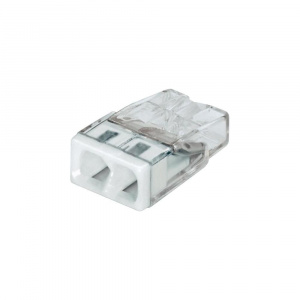 Wago Set 10 conectori cu fixare prin impingere 2 conductoare 2,5mm2 24A 2273-202