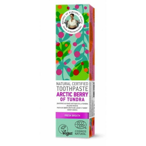 Retetele Bunicii Agafia Pasta de Dinti Respiratie Proaspata Arctic Berry of Tundra, 85g