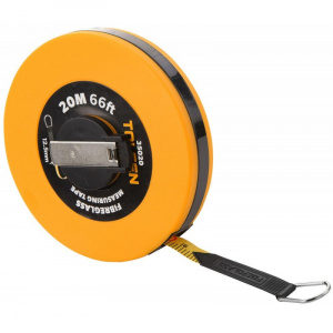 TOLSEN Ruleta din fibra de sticla 20 m x 12.5 mm 35020