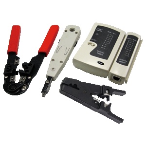 LogiLink Networking Tool Set with Bag WZ0012