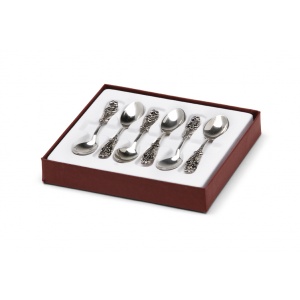 Chinelli Set de 6 lingurite argintate 1209