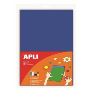 Apli Hartie craft, 300 x 200 mm, 10 culori/set