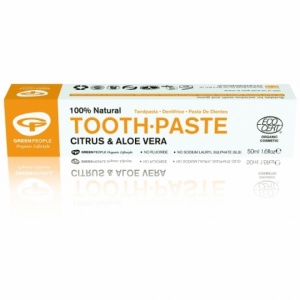 Green People Pasta de dinti cu citrice si homeopata, 50 ml