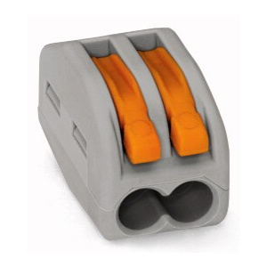 Wago Conectori doza cablu rigid/flexibil 2 poli 0.08-4mm 222-412