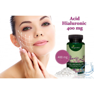 Vegavero Acid Hialuronic, 400mg, 60 Capsule