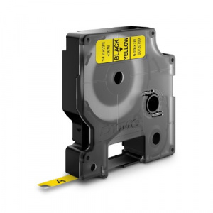 DYMO Banda laminata D1 DY43618 6mm Negru/Galben - S0720790
