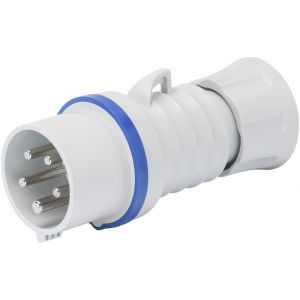 Gewiss gw60005wh - straight plug hp - with fase inverter