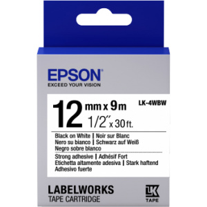 Epson LK-4WBW label-making tape