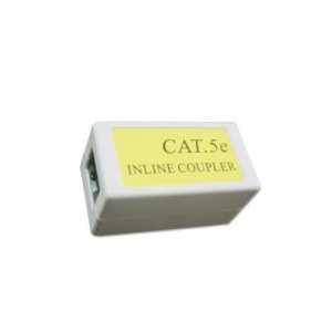 Gembird Cat. 5E LAN coupler, white color NCA-LC5E-001