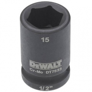 DeWALT Cheie tubulara de impact 1/2 15 mm - DT7533