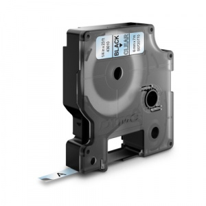 DYMO Banda laminata D1 DY43610 6mm Negru/Transparent - S0720770
