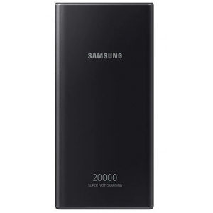 Samsung EB-P5300XJEGEU, 20000 mAh, Super Fast Charge, PD 3.0, 25W, 1 x USB, 2 x USB-C (Negru)