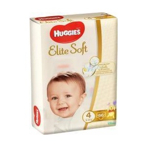 Huggies Elite Soft 4 8-14 kg 66 buc