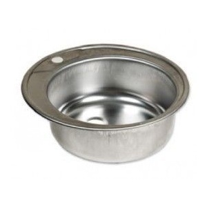 Zilan Chiuveta rotunda inox anticalcar pentru blat AC48