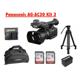 Panasonic AG-AC30 BROADCAST KIT 3