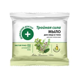 Doctorul Casei Sapun Solid pentru Fata si Corp Putere Tripla 70g