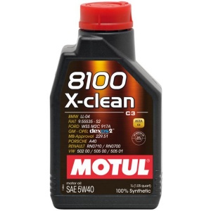 Motul Ulei motor X-Clean 8100, 5W-40, 1L, MOT 8100 X-CLEAN