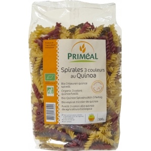 Primeal Spirale quinoa 3 culori BIO 500g