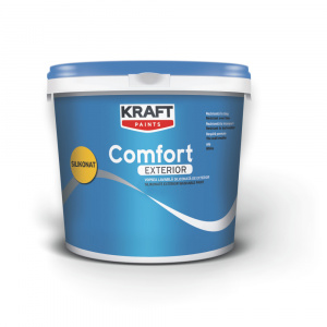 Kraft Vopsea lavabila, exterior Comfort Silikonat 15 L