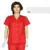 Prima Halat Dama Capse, alb, tercot, marime XL (50-52)