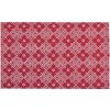 Heinner Prosop de bucatarie Flori rosii 45x70 cm