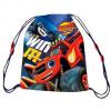 Kids Euroswan Sac de umar cu snur Blaze si Masinile Uriase 41 cm