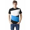Urban Classics Zig Zag Tee Negru-Albastru