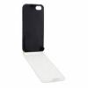Xqisit Flip Cover pentru iPhone 5S Alb